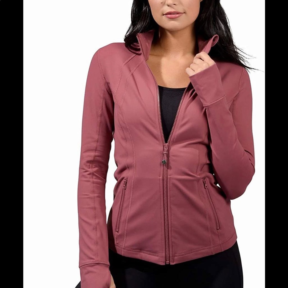 90 degree pink zip up